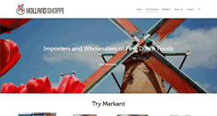 Desktop Screenshot of hollandshoppe.co.nz